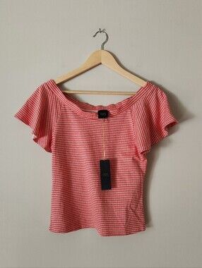 Anthropologie W5 Off The Shoulder Top Sz S
